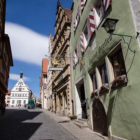 Hotel-gasthof Goldener Greifen Vendégház Rothenburg ob der Tauber