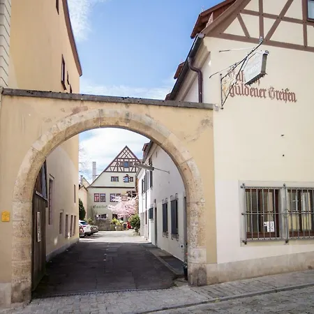 Hotel-gasthof Goldener Greifen 3* Rothenburg ob der Tauber